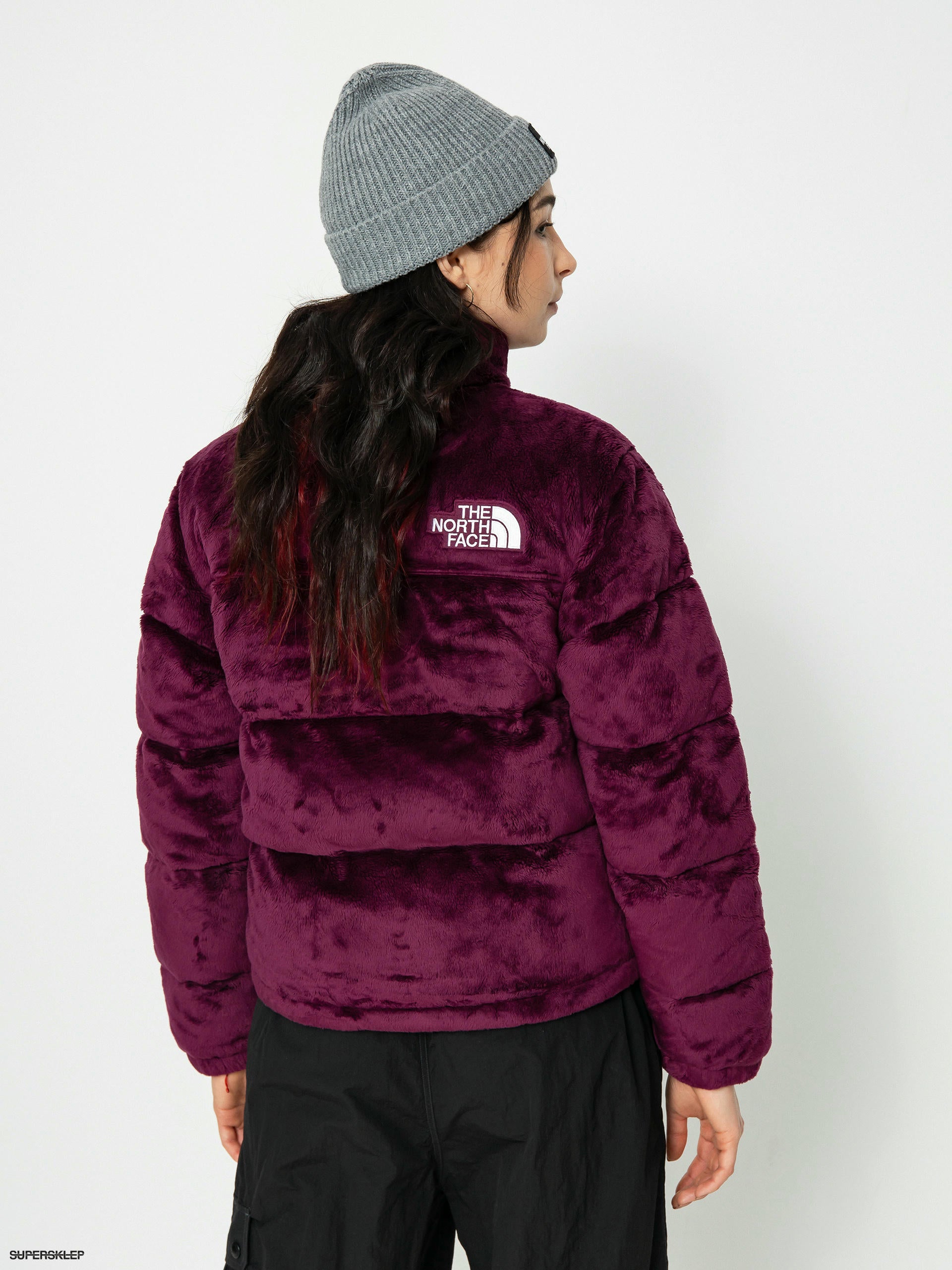 Kurtka The North Face Versa Velour Nuptse Bordowa - GOT'EM