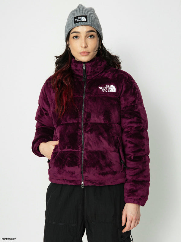 Kurtka The North Face Versa Velour Nuptse Bordowa - GOT'EM