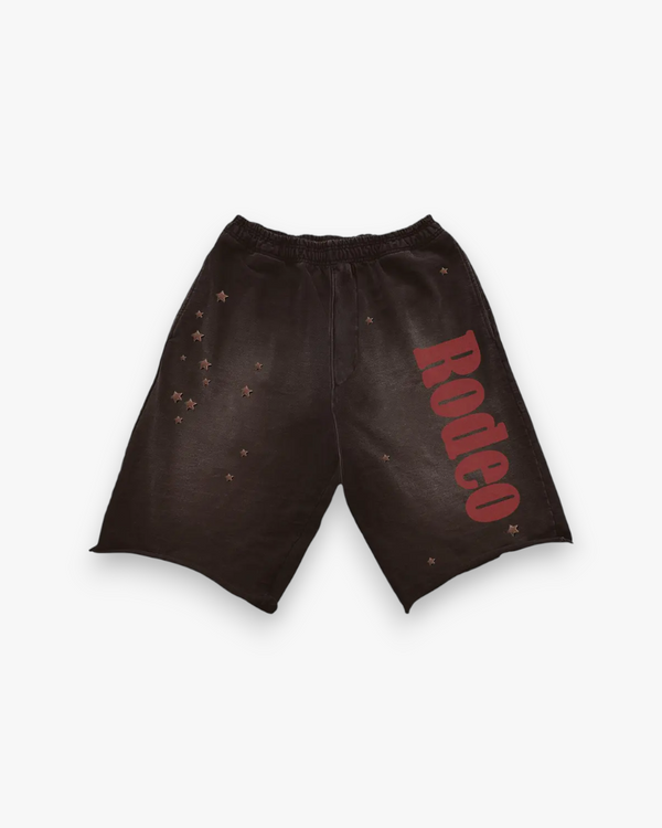 Travis Scott Cactus Jack x Sp5der Days Before Rodeo Shorts Black - GOT'EM