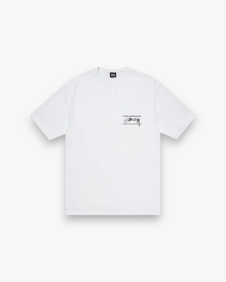Stussy Smooth International Tee White - GOT'EM