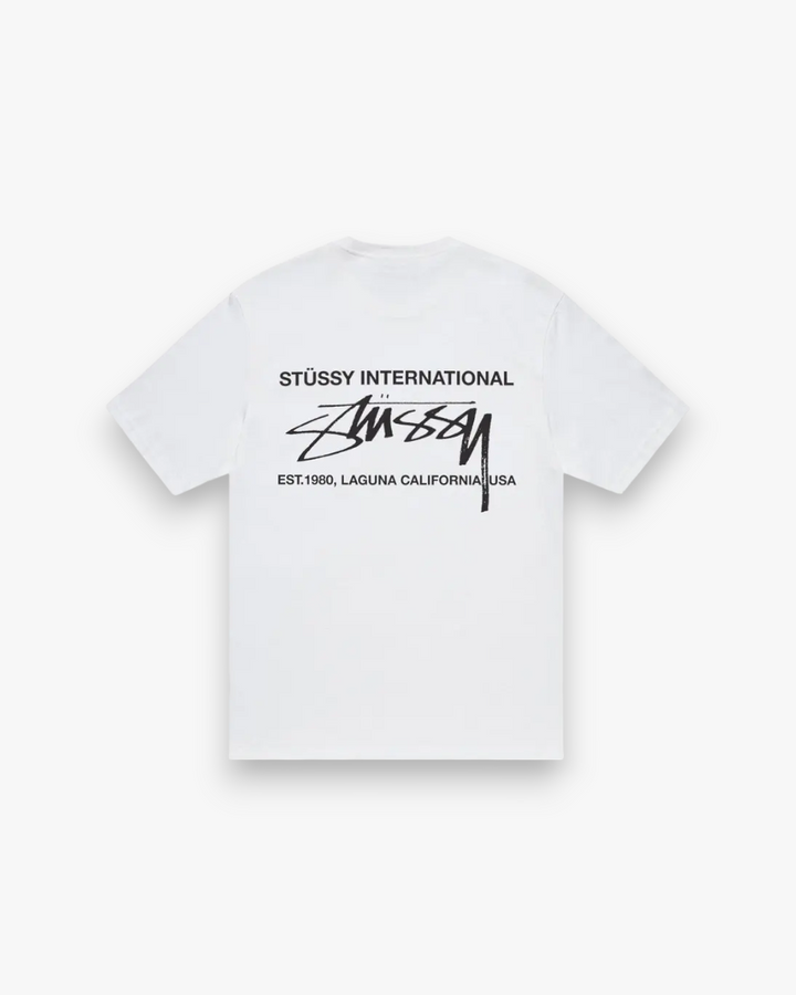Stussy Smooth International Tee White - GOT'EM