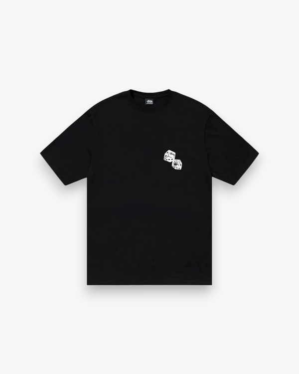 Stussy Shakers Tee Black - GOT'EM