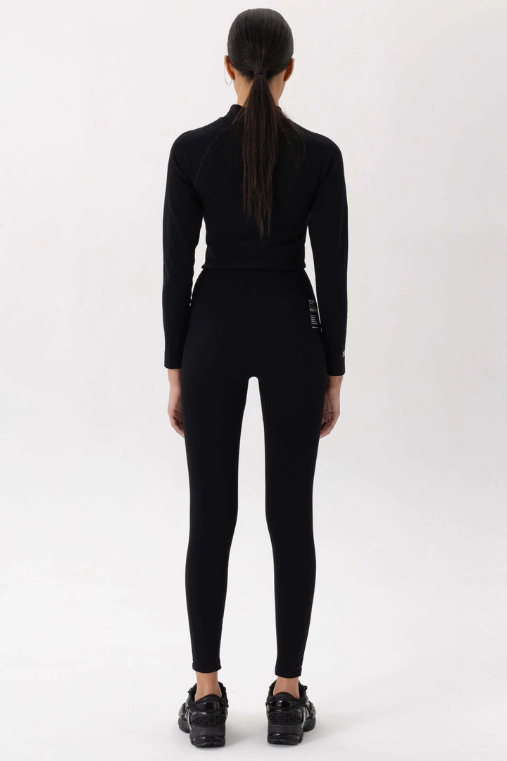 SEAMLESS RECYCLED LEGGINGS BLACK - GOT'EM
