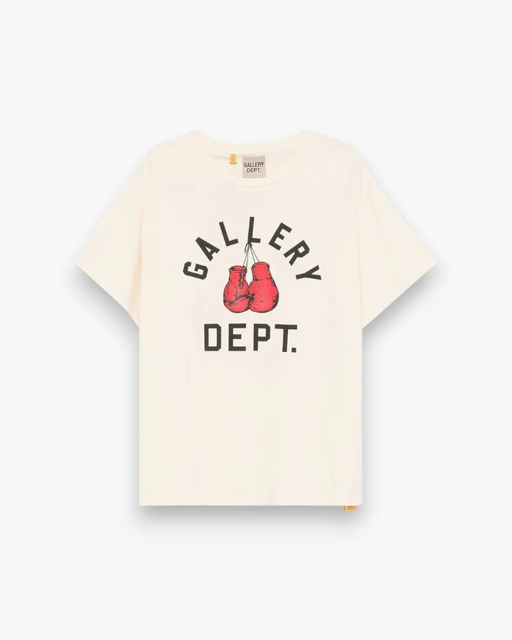 Gallery Dept. Boxing Merch Tee Cream - GOT'EM