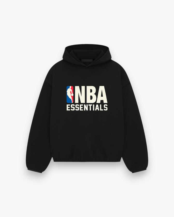 Fear of God Essentials x NBA Hoodie Black - GOT'EM
