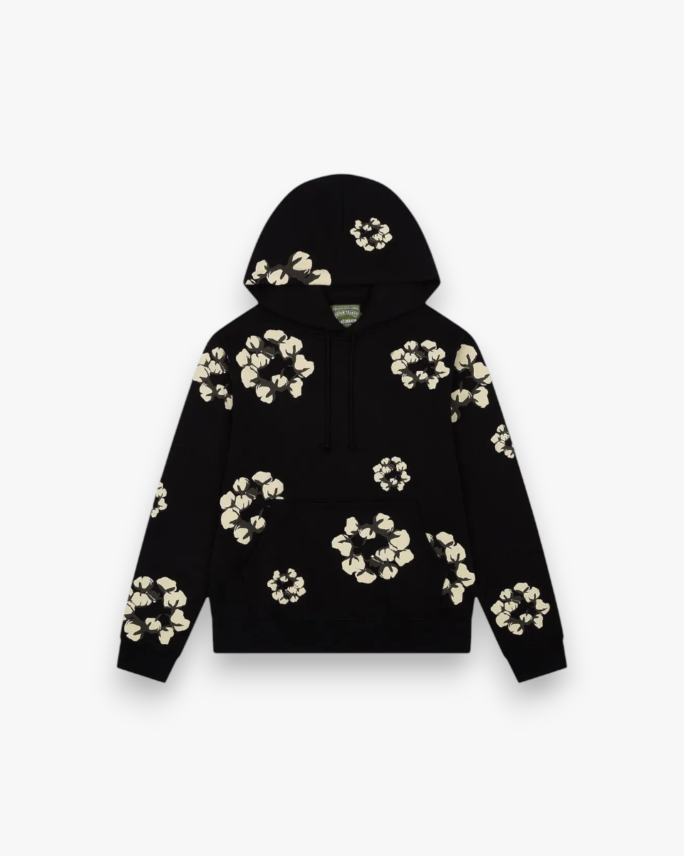 Denim Tears x CPFM Cactus Tears Wreath Hoodie Black - GOT'EM