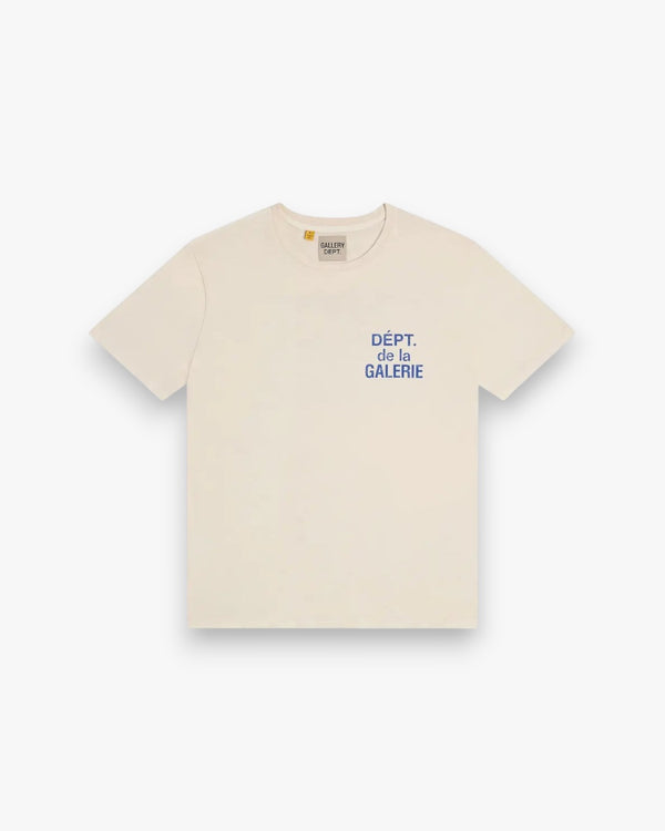 Gallery Dept. French Tee Cream/Blue - GOT'EM