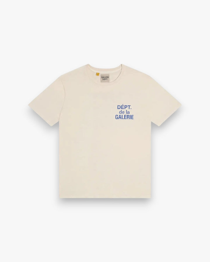 Gallery Dept. French Tee Cream/Blue - GOT'EM