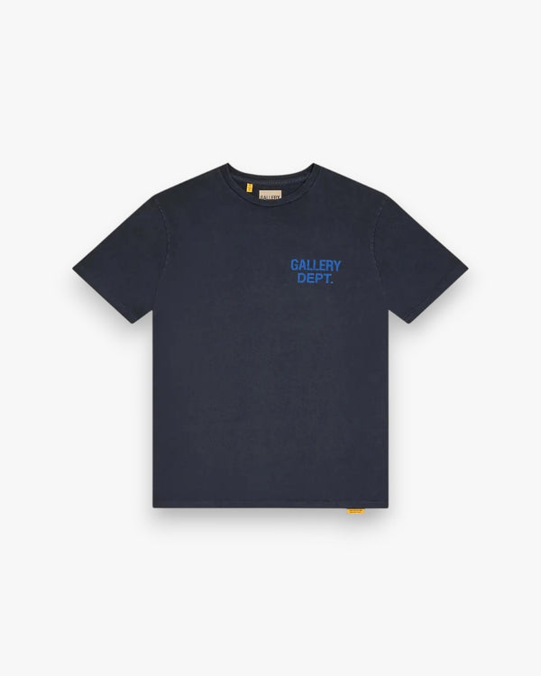 Gallery Dept. Souvenir Tee Washed Black Blue - GOT'EM