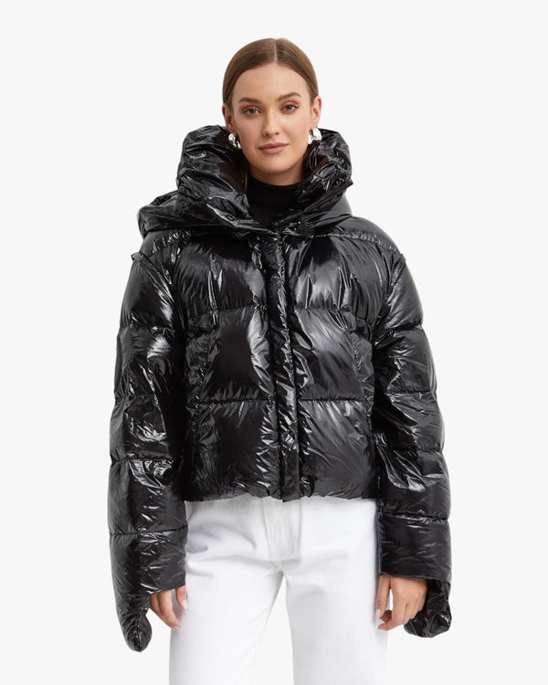 MMC Studio Kurtka Puchowa Rafo Black Gloss - GOT'EM