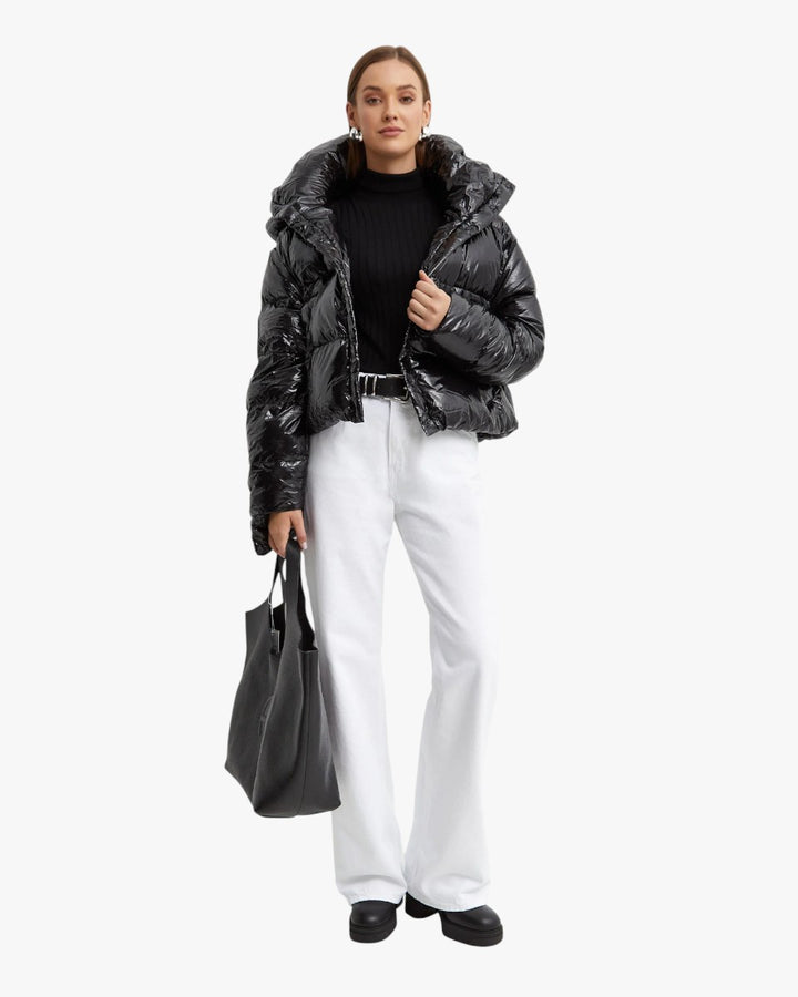 MMC Studio Kurtka Puchowa Rafo Black Gloss - GOT'EM