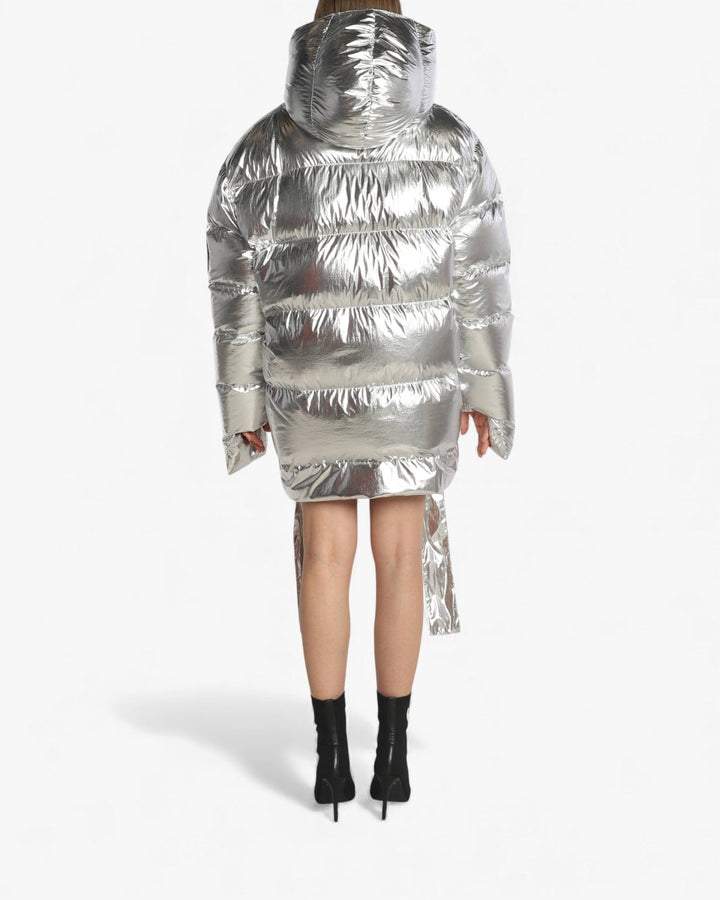MMC Studio Kurtka Puchowa Jesso Silver Gloss - GOT'EM