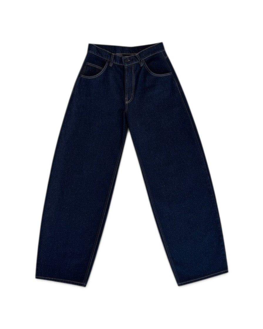 MI59 Jeansy Banana Navy