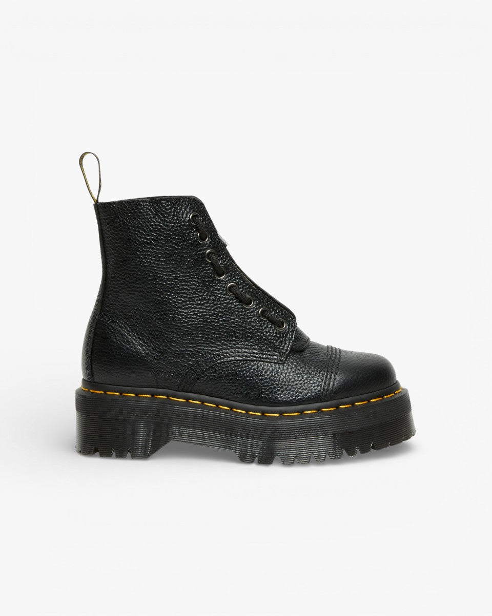 Dr. Martens Buty Skórzane Sinclair Black Milled Nappa