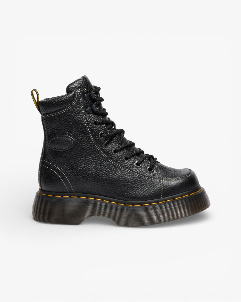 Dr. Martens Buty Skórzane Buzz 8i 8 Eye Boot Black