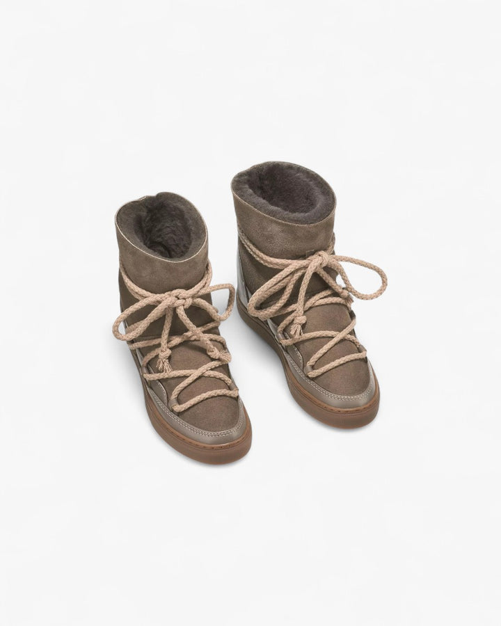 Inuikii Buty Classic Wedge Taupe - GOT'EM