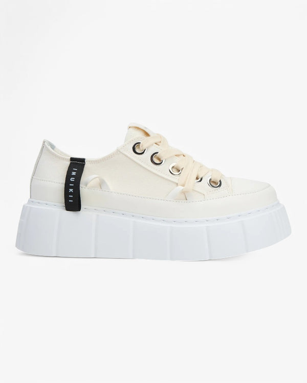 INUIKII MATILDA CANVAS LOW WHITE - GOT'EM