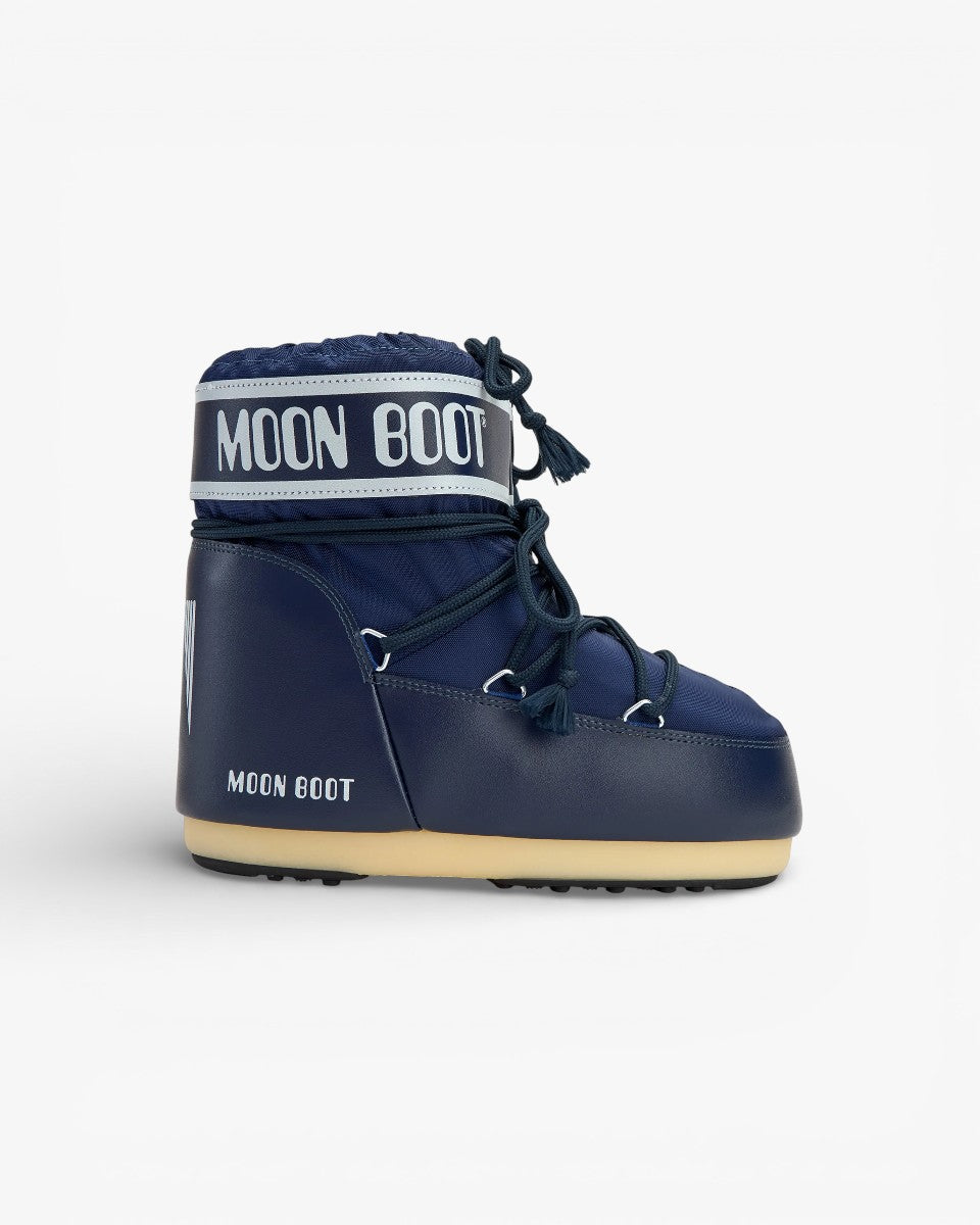Moon Boot Śniegowce Icon Low Nylon Blue