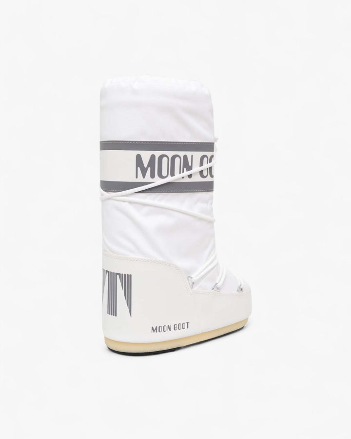 Moon Boot Śniegowce Icon Nylon White - GOT'EM