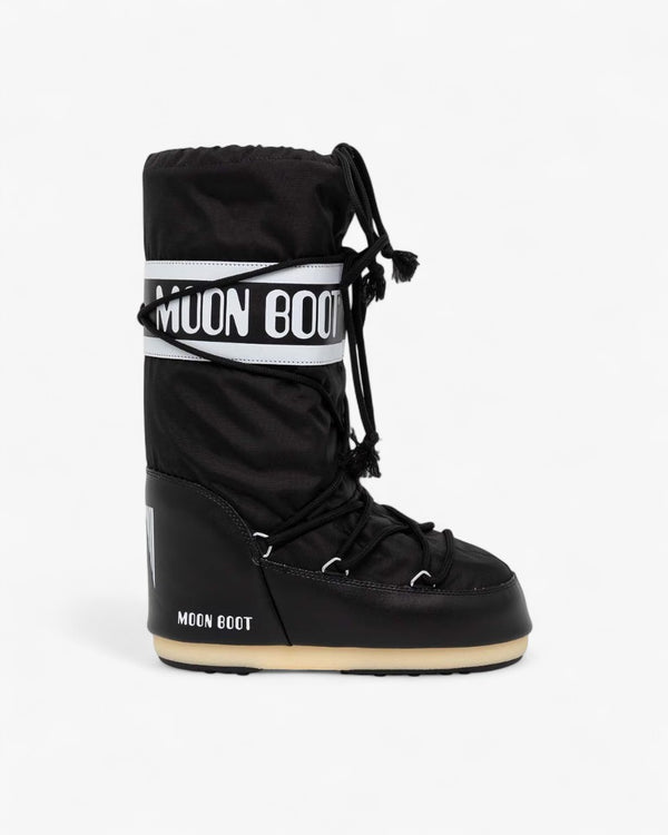 Moon Boot Śniegowce Icon Nylon Black - GOT'EM