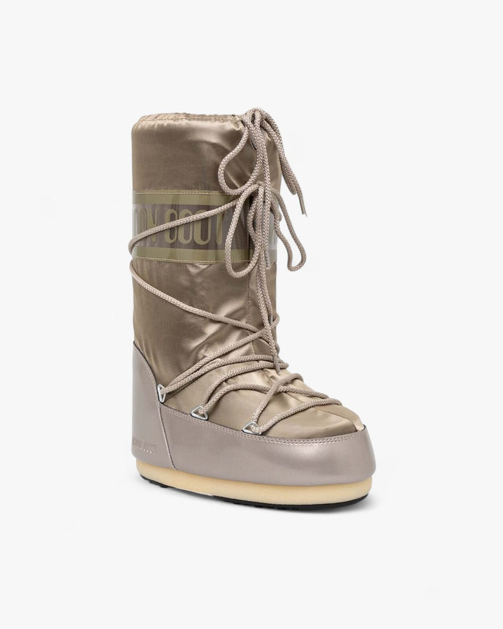 Moon Boot Śniegowce Icon Glance Platinum - GOT'EM