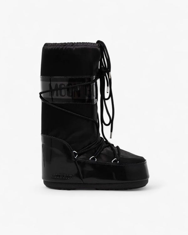 Moon Boot Śniegowce Icon Glance Black - GOT'EM