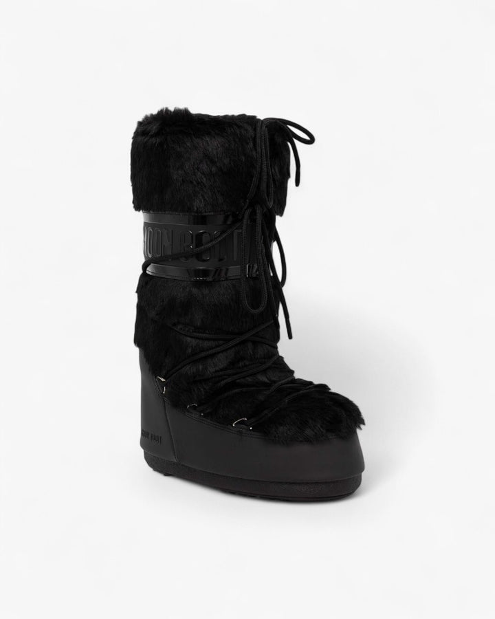 Moon Boot Śniegowce Icon Faux Fur Black - GOT'EM