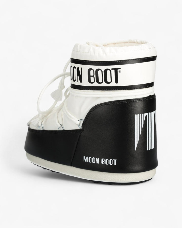 Moon Boot Śniegowce Icon Low Nylon White - GOT'EM