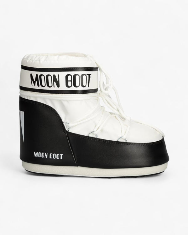 Moon Boot Śniegowce Icon Low Nylon White - GOT'EM