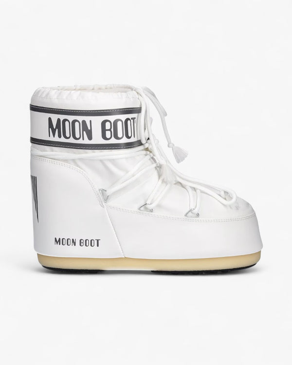 Moon Boot Śniegowce Icon Low Nylon White Mono - GOT'EM