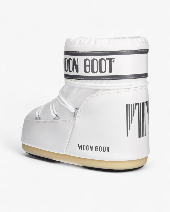 Moon Boot Śniegowce Icon Low Nylon White Mono - GOT'EM