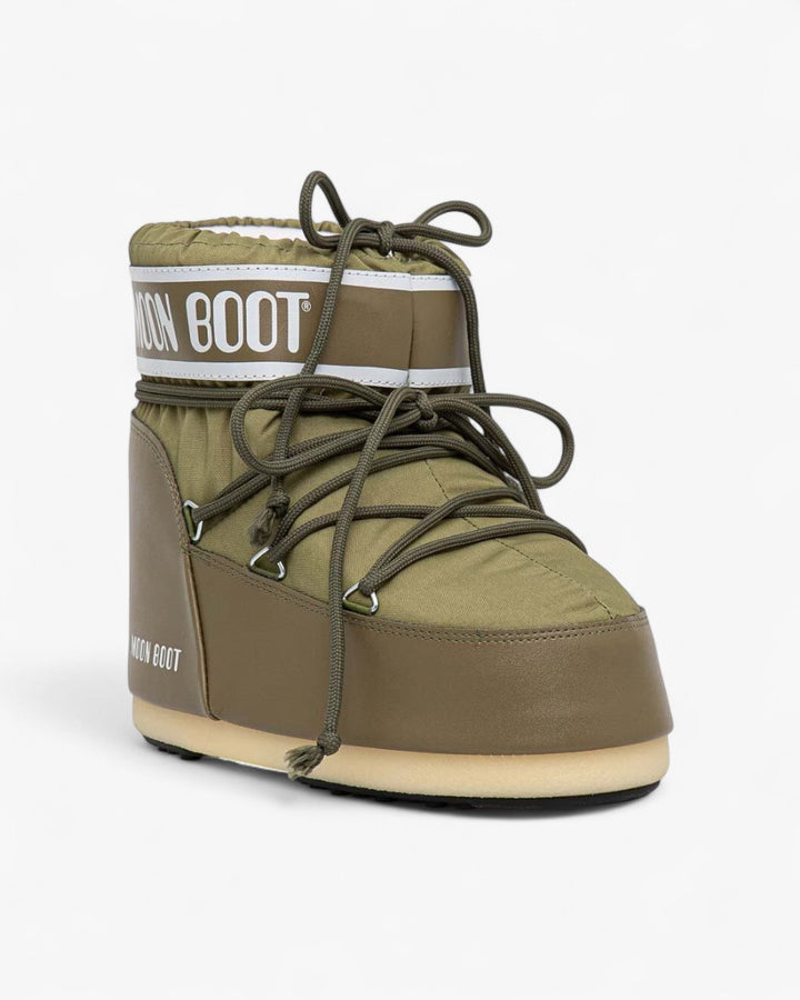 Moon Boot Śniegowce Icon Low Nylon Khaki - GOT'EM