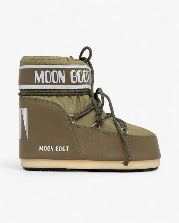 Moon Boot Śniegowce Icon Low Nylon Khaki - GOT'EM