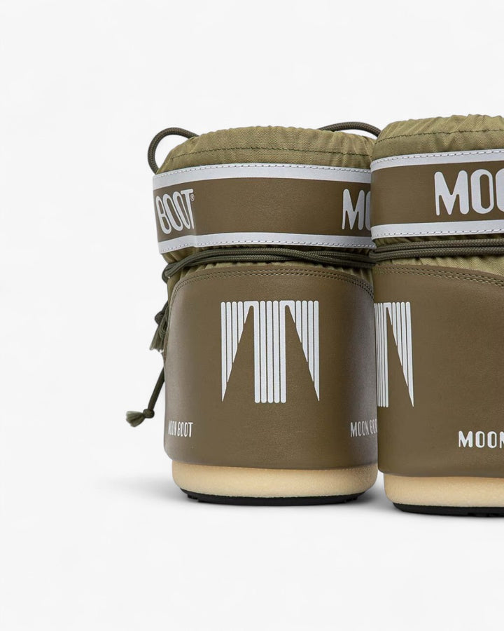 Moon Boot Śniegowce Icon Low Nylon Khaki - GOT'EM