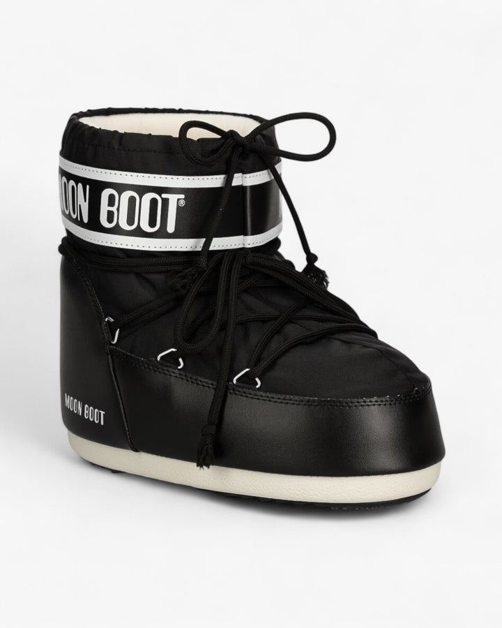 Moon Boot Śniegowce Icon Low Nylon Black - GOT'EM