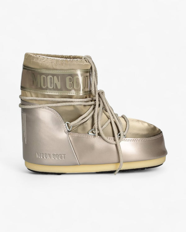 Moon Boot Śniegowce Icon Low Glance Platinum - GOT'EM
