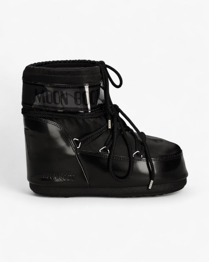 Moon Boot Śniegowce Icon Low Glance Black - GOT'EM