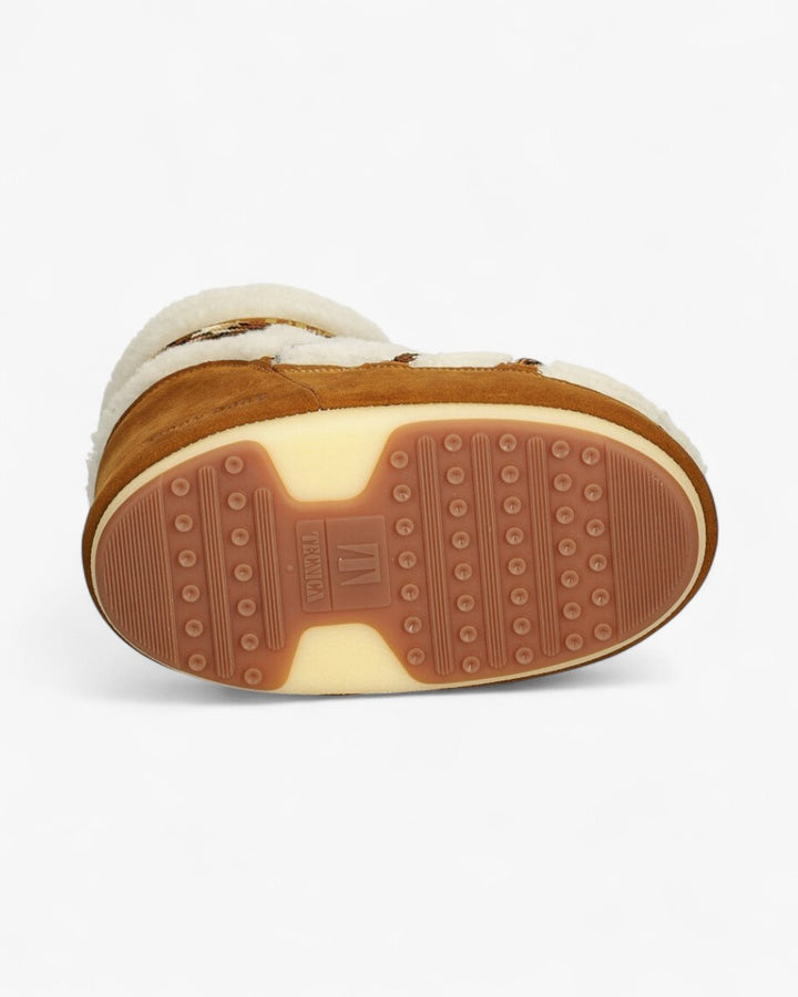 Moon Boot Śniegowce Icon Low Shearling Whisky Off White - GOT'EM