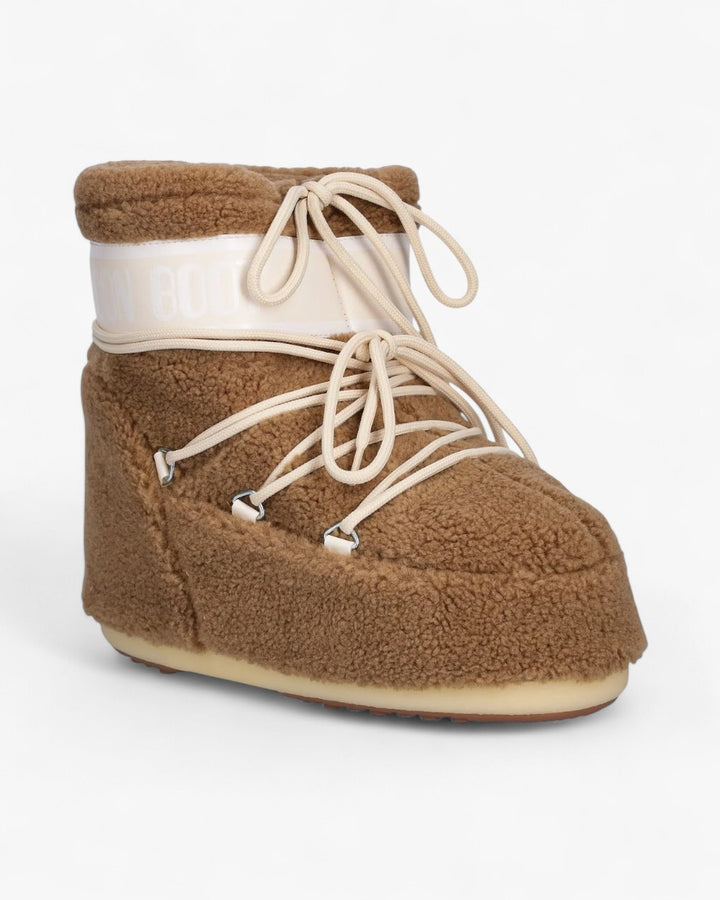 Moon Boot Śniegowce Icon Low Fleece Camel - GOT'EM