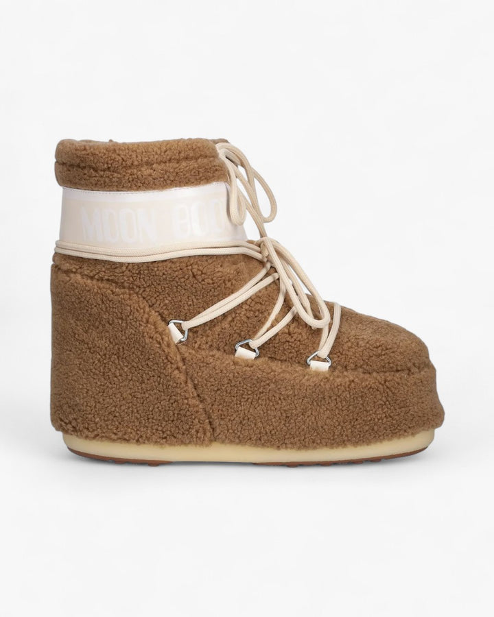 Moon Boot Śniegowce Icon Low Fleece Camel - GOT'EM