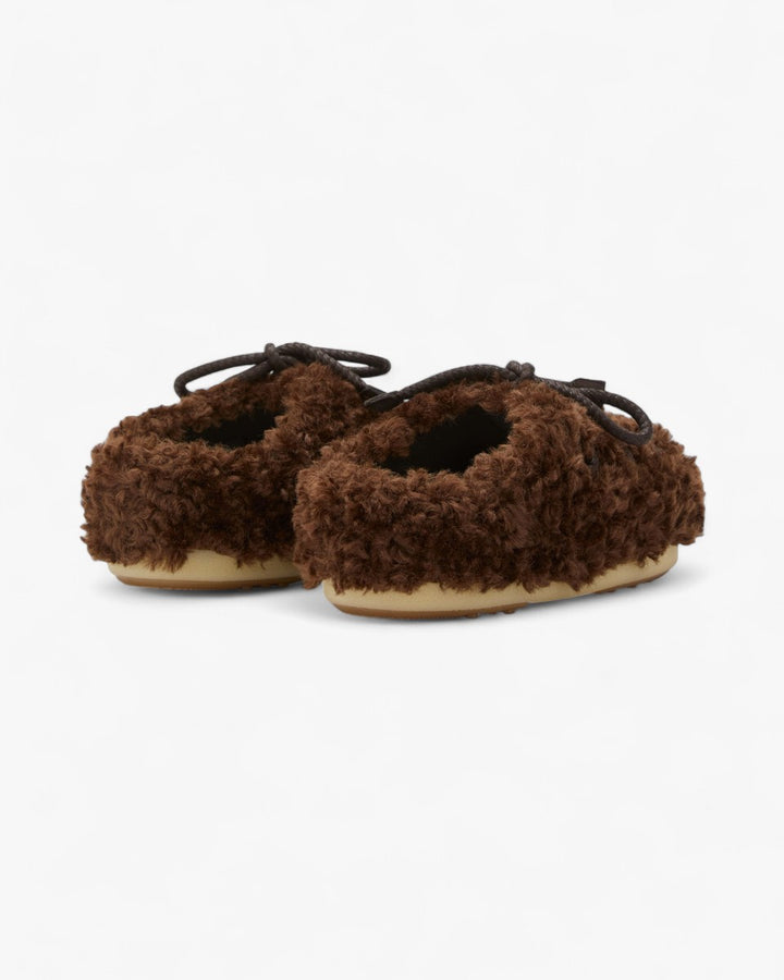 Moon Boot Evx Mule Curly Dark Brown - GOT'EM