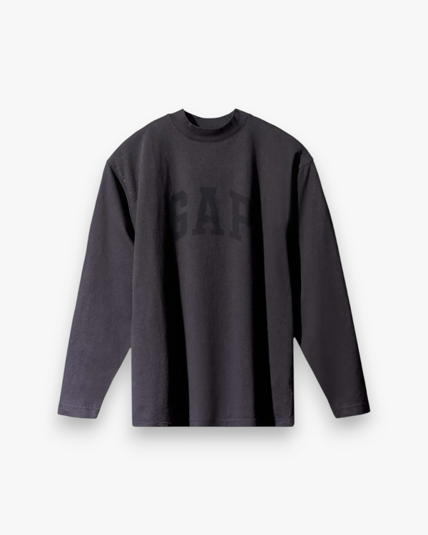 Yeezy Gap Engineered by Balenciaga Dove Longsleeve Tee Black - GOT'EM