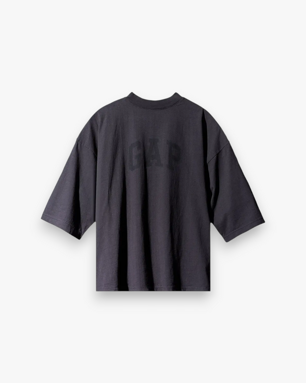 Yeezy Gap Engineered by Balenciaga Dove 3/4 Sleeve Tee Black - GOT'EM