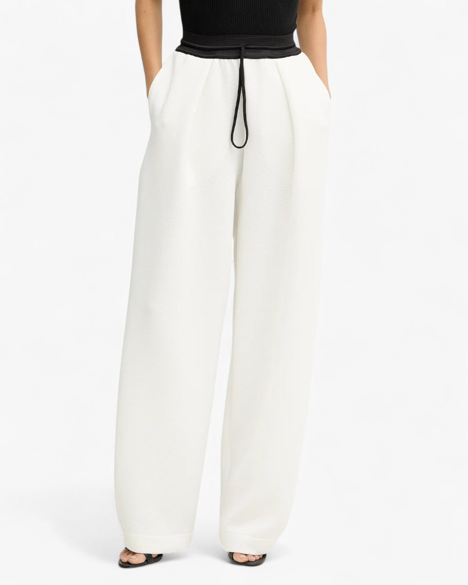 MMC Studio Spodnie Dresowe Verite White