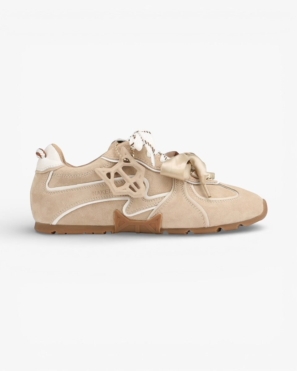 Naked Wolfe Adored Off White Suede