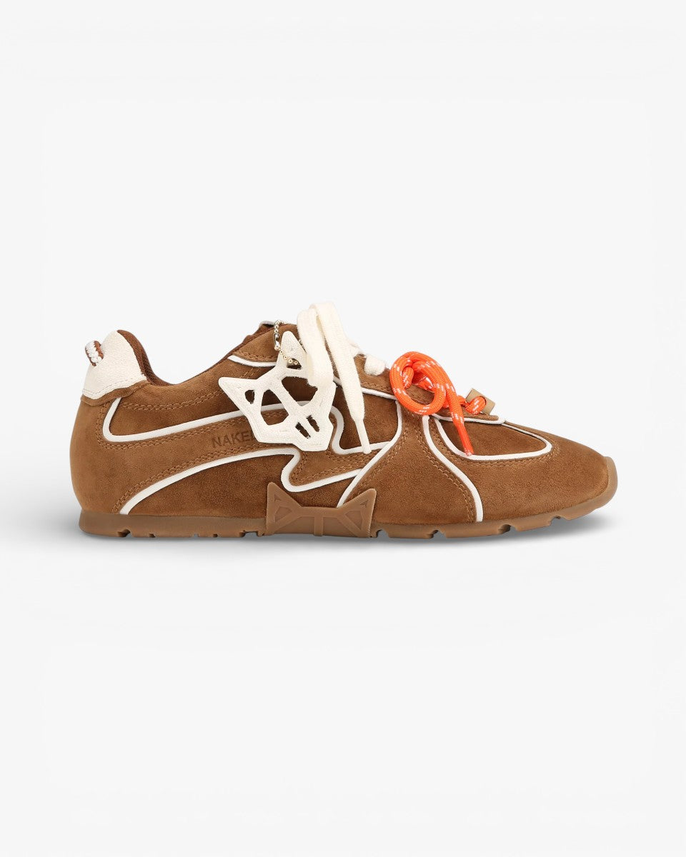 Naked Wolfe Adored Tan/White Suede