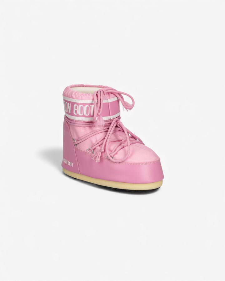 Moon Boot Śniegowce Icon Low Nylon Pink - GOT'EM
