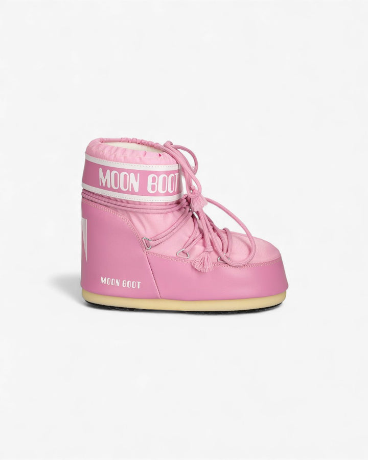Moon Boot Śniegowce Icon Low Nylon Pink - GOT'EM