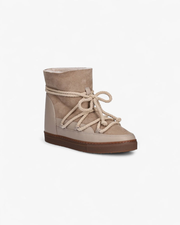 Inuikii Buty Classic Wedge Beige - GOT'EM