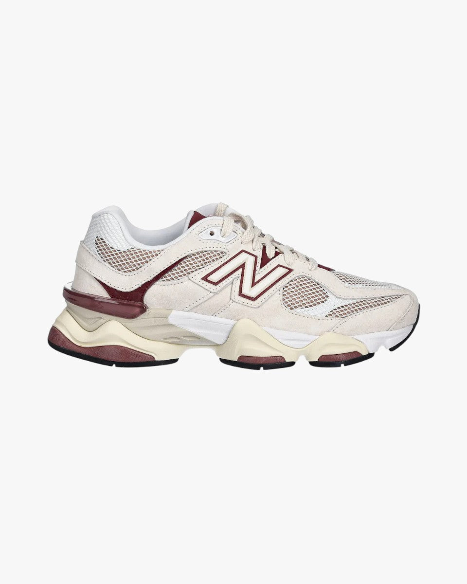 New Balance 9060 Linen Burgundy